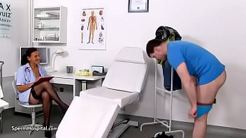 Preview 1 of Hidden Camera Workout - SpermHospital - Linda B