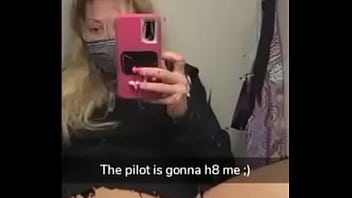 Preview 2 of Reallifecam Tv - Slut squirts on airplane