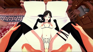 Preview 4 of Bra Mouth - POV fucking Kyouko Fujibayashi in sexy lingerie. The Irregular at Magic HS Hentai.