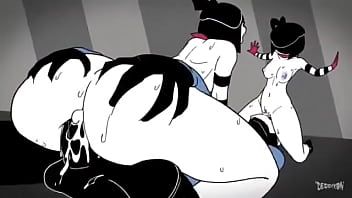 Preview 4 of Dog Girl Porn Video - MIME AND DASH by Derpixon