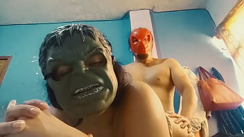 Preview 2 of Japan 18 Smp - My Spiderman fucks me in four and gives me a nice cock