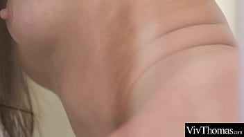 Preview 3 of Jenna Ivorly - Sexy lesbian lovers go wild in the shower licking each others dripping wet pussies