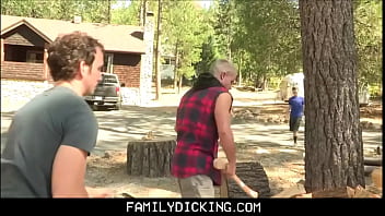 Preview 1 of Xxx Full Hd Porny Video New - Twink Stepson Threesome With Stepdad And Hunk - Marcus Rivers,  Dale Savage,  Greg McKeon