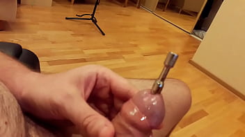 Preview 3 of Suck Mom Pov - Bullet shaped cock sounding plug