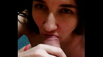 Preview 2 of Lucy Cat Pantyhose - Girl licks dick with a smile.