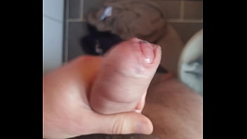 Preview 2 of Pan Cum - rubing my cock