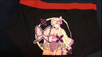 Preview 1 of Takes Her Clothes Off Hard Fuck - 鬼滅の刃ショーツに射精