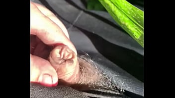 Preview 2 of Ladi Boy Sex Hd Boos - Solobdsmman 110 - my verry small hairy dick outside