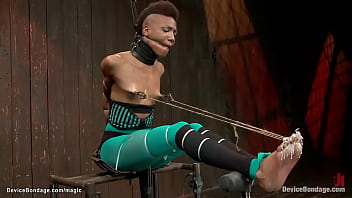 Preview 2 of Julie Won - Sleek panther ebony Nikki Darling
