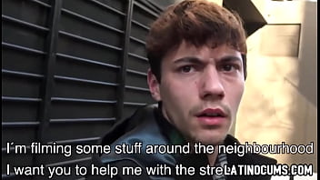 Preview 1 of Torki Aktrist - Cute Brunette Latino Boy Fucked Hard By A Stranger For Cash