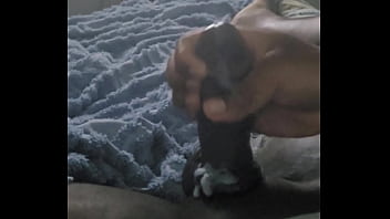 Preview 2 of Mom Son Repr - Using the cock ring