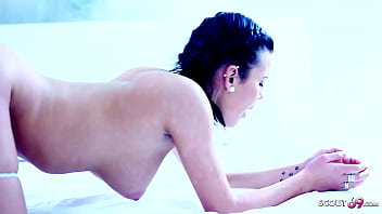 Preview 4 of Cam Thief - SKINNY TEEN FIRST TIME INTENSE LESBIAN WITH CLIT VIBRATOR