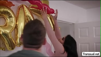 Preview 1 of Ww Xxvideyo - TS Jane let her Besty fucks her butthole