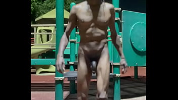 Preview 4 of Shake And Bounce - Naked black man in public again