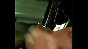 Preview 1 of Jhavane - bigr  in the car stroking my hard cock with big cumshot
