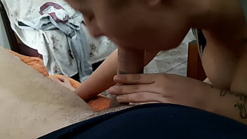Preview 4 of Any Bog Bood - She sucks her while she talks to her boyfriend on the phone