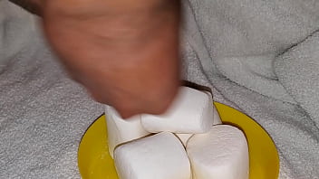 Preview 3 of Tulsikaiwart Fuck Videos - Cum soaked Marshmallows are delicious any time of day.