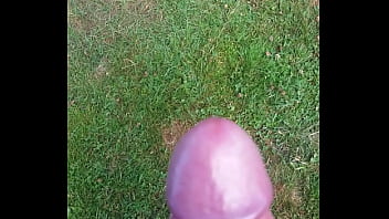 Preview 3 of Mom Doing Sports - Jacking off outside