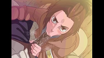 Preview 2 of Sens Sexwife - SnK(AoT) - Gabi Braun chupando rica pinga