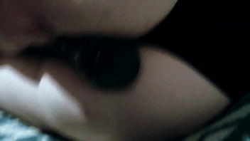 Preview 2 of Sillping Doterse Faking - Big ass horny with black dildo