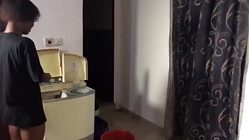 Preview 1 of Wap Clubcom - Fucked my maid while she do the laundry