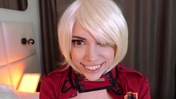 Preview 2 of Girl New Fucking Man Old - Anime cosplay Hellsing girl gets her asshole fucked hard