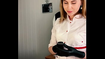 Preview 1 of Grandfa Lick - The client couldn&#039_t take it anymore and CUM vigorously during the procedure. With English subtitles