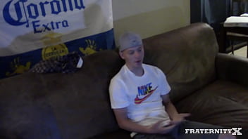 Preview 1 of Brother Fucked His Own Sister - This bitch thinks being in a frat is free?