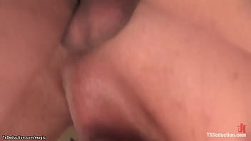 Preview 3 of Annisa Katy - Busty shemale student fucking man