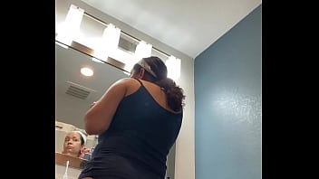 Preview 4 of Indian Actars Sex Com - anna maria mature latina doing makeup in sexy panties cum fuck me papito