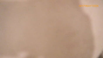 Preview 4 of Anybunny C Om - Blonde Filipina sitting on BWC and enjoying it
