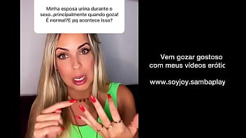 Preview 4 of Big Boods Sexyi Video - Ser&aacute_ que &eacute_ xixi ou ela tava gozando?? Assista minhas SAFADEZAS www.soyjoy.sambaplay.tv/