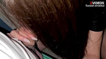 Preview 4 of X X Panu - Stepmother&#039_s love for her stepson turned into addiction and she sucked him in the stairwell