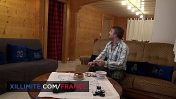 Preview 1 of Romantic Sex Scandal Pinay - Sex in the chalet with hot blonde woman