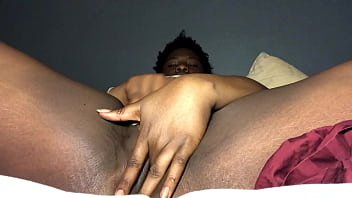 Preview 4 of Shelby Simpson Boise - Ebony plays with pussy waiting on bbc