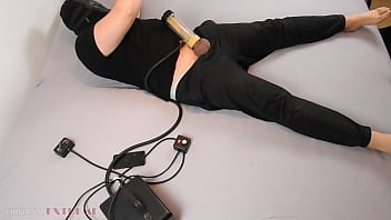 Preview 1 of Ninjapan Lesbo - Extreme Milking Machine Blowjob - Venus 2000 Vacuum Pump Edging &amp_ Post Orgasm Stroking Sex Machine Handsfree Cumshot - Balls Sucked Dry by Relentless Masturbator