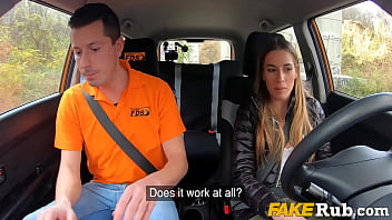 Preview 1 of Bf Xxnxxss V Mp4 - Hot Driving Student For Breaking A Car- Eveline Dellai