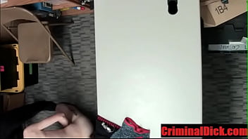 Preview 3 of Ts Seduction Full Length Videos - Cop slaps that cock on twink perps face- CriminalDick.com