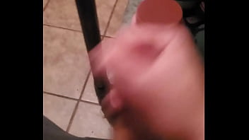 Preview 1 of Erection Sleep Mom - Jerking my uncut cock huge cumshot