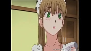 Preview 3 of Hard Sexual Sex - Hot Maid In A Naked Apron Pleases Master