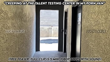 Preview 1 of 16 Afg - Creeping at The Talent Testing Center in My Porn Van