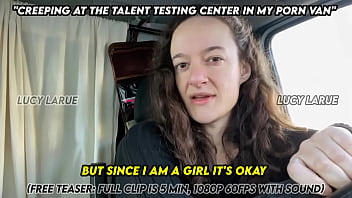 Preview 4 of 16 Afg - Creeping at The Talent Testing Center in My Porn Van