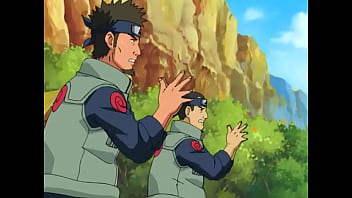Preview 4 of Boys Fuck Sleeping Girls - Tsunade fica molhadinha com dois ninjas inexperientes