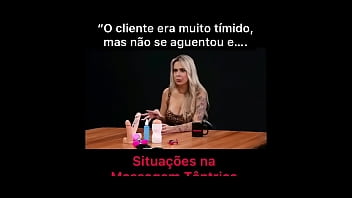 Preview 2 of Se Coje A Chava Sub Esp - Esse foi o caso de cliente mais t&iacute_mido que eu j&aacute_ tinha visto! Meu site HOT www.soyjoy.sambaplay.tv/