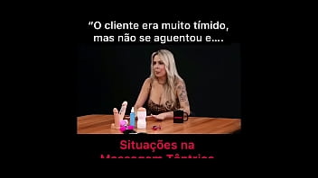 Preview 3 of Se Coje A Chava Sub Esp - Esse foi o caso de cliente mais t&iacute_mido que eu j&aacute_ tinha visto! Meu site HOT www.soyjoy.sambaplay.tv/