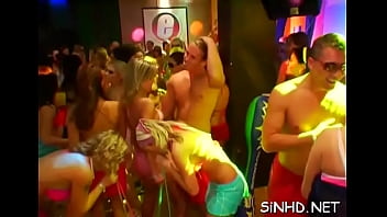 Preview 2 of Red Xxx Wap - Wild and raucous pole party
