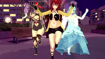 Preview 2 of Dangling Labia - MMD R18 Vtubers