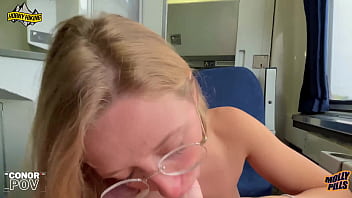 Preview 2 of Arm Penetration - Busty Blonde Slut Fucked on Public Train - Molly Pills - Horny Hiking POV 4k