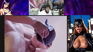 Preview 3 of Johnny Fucking - Futa Judy Getting Her Cock Sucked Off,  Bald Pussy D.VA Face Fucked,  Big Milky Jiggly Breast Mei