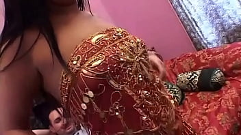 Preview 1 of Xxxxwaptrick - Chubby indian cutie is doing her first double facial with her boyfriend and a stranger